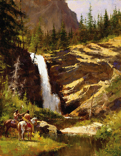 Terpning - Running Eagle Falls